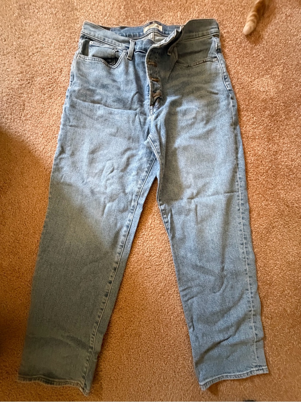Madewell Perfect vintage Light Blue Straight-Leg Women’s Jeans size 30
